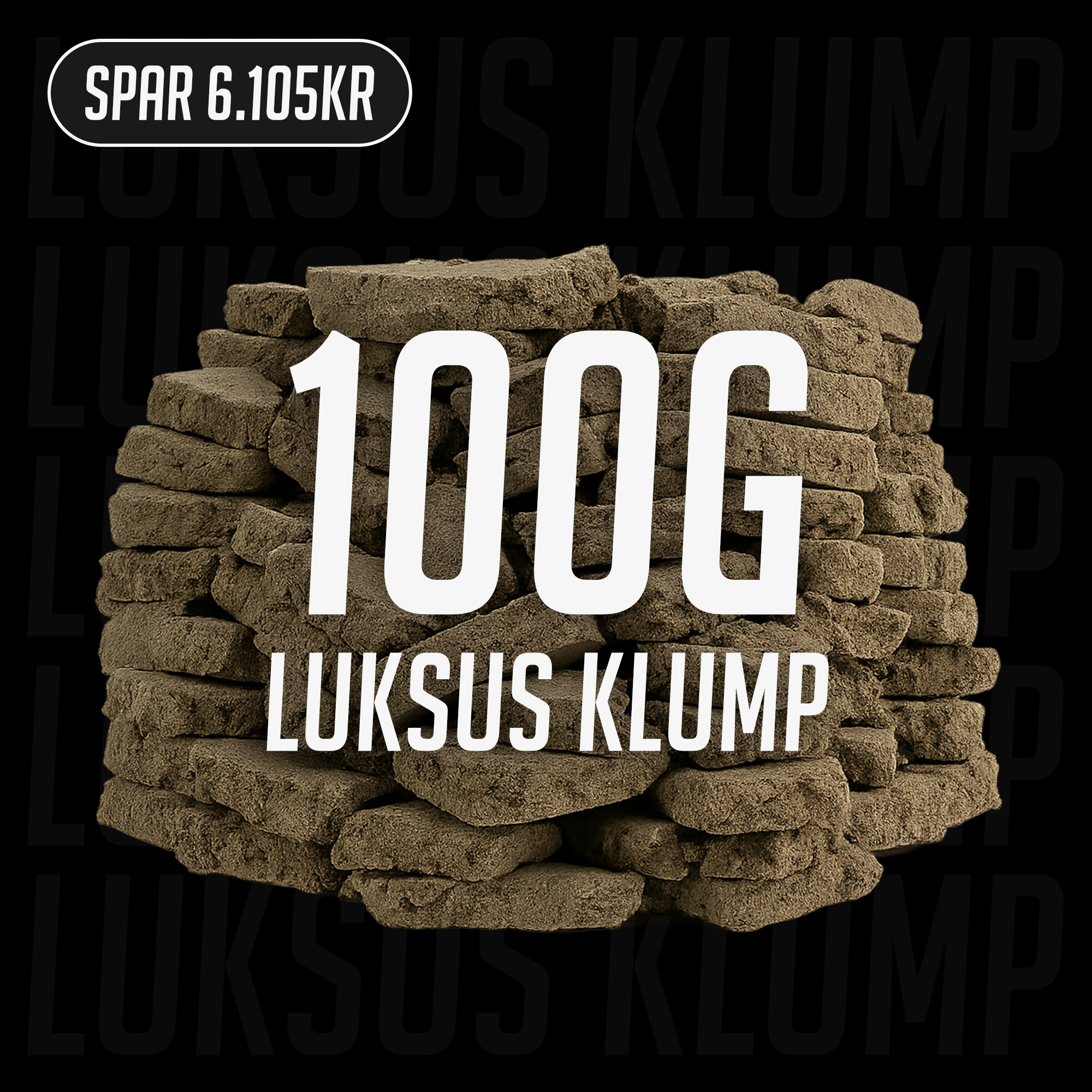 Luksus Klump - 30% THCA 100g
