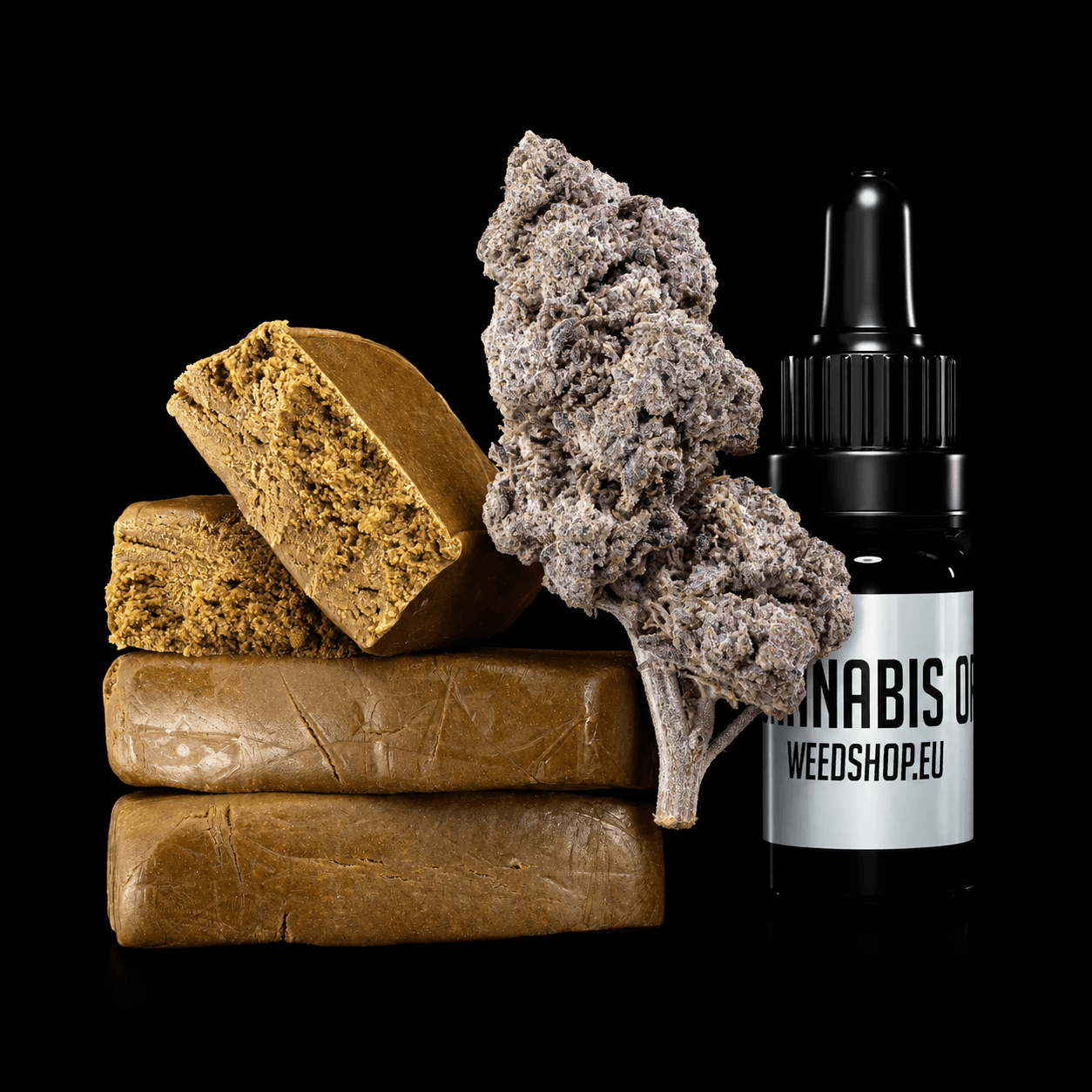 WE MISS YOU bundle with La Runtz, Bubble Hash and THCA oil